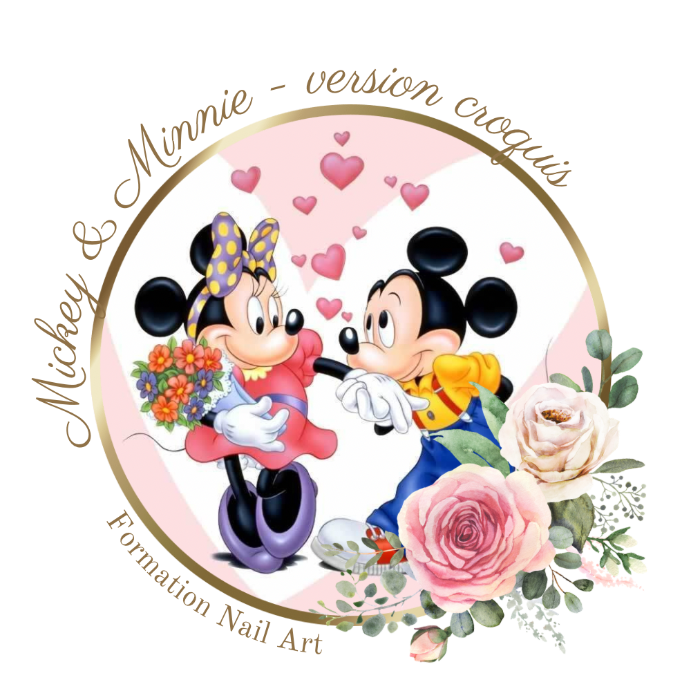 Mickey et Minnie – version Croquis